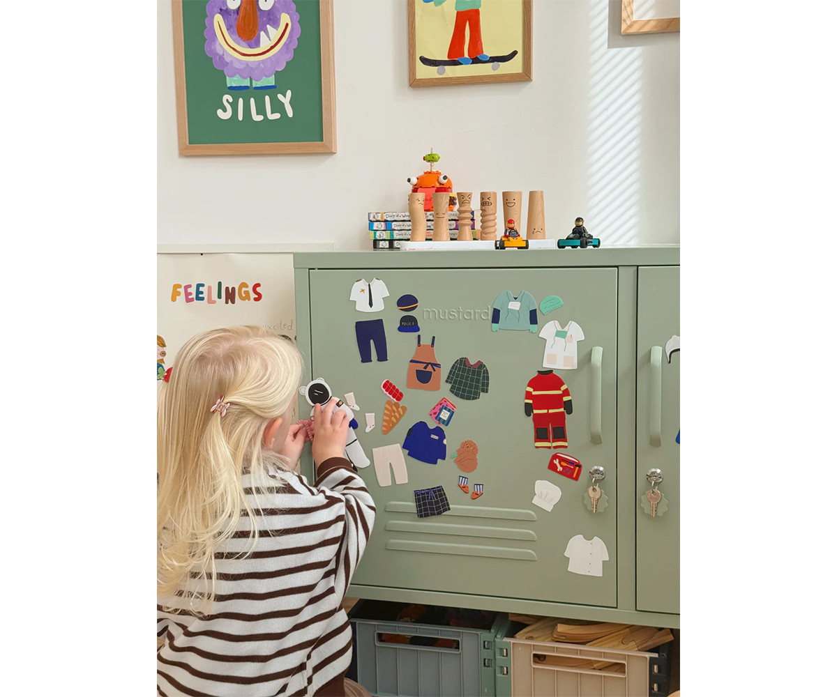 Set di Calamite Le Professioni