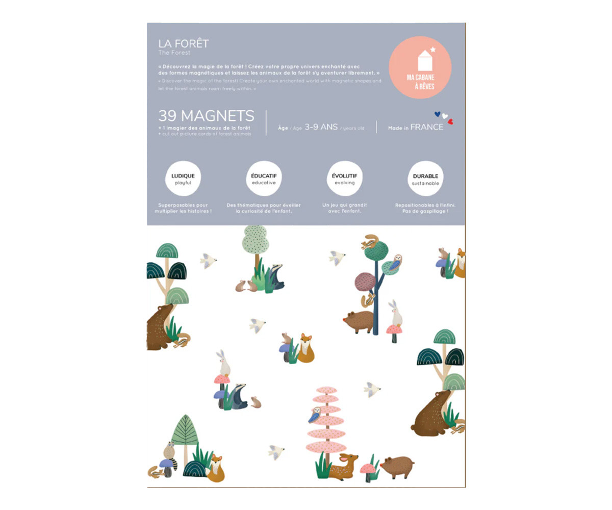 Juego Magnético "Animales del Bosque"