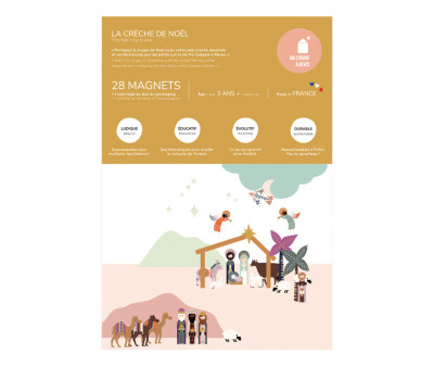 Juego Magnético "Nacimiento de Navidad"