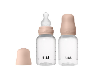 2 Biberones Plástico BIBS Silicona Blush 150 ml