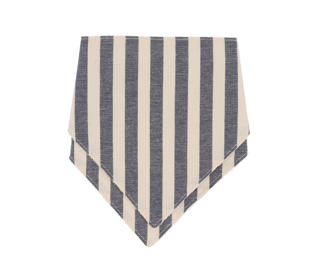 2 Bandanas Navy Blue Stripe