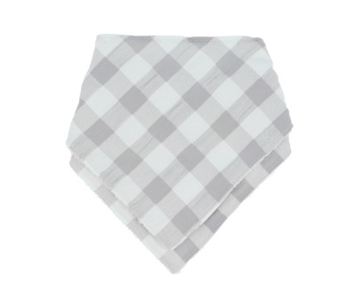 2 Bandane Vichy Grey