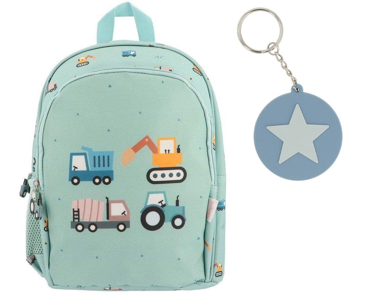 Mochila Mediana Trucks+ Llavero Personalizable