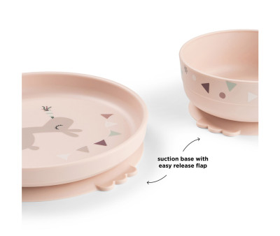 Set Prime Stoviglie Foodie con Ventosa Celebration Powder