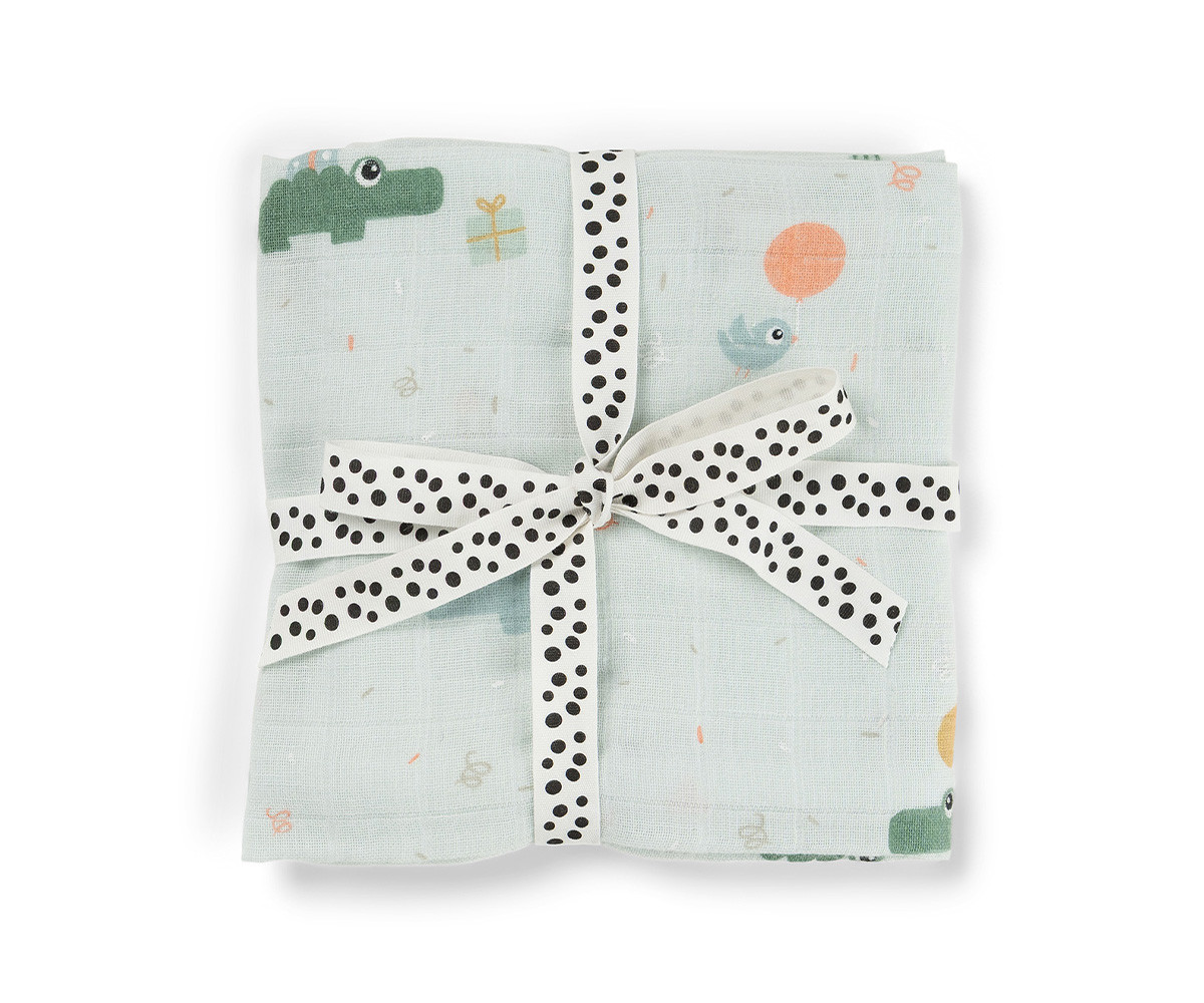 Muselina Celebration Blue