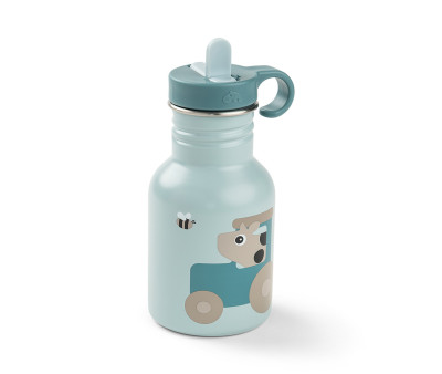 Botella de Acero Tiny Farm Blue 350ml