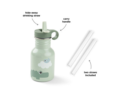 Botella de Acero Playground Green 350ml