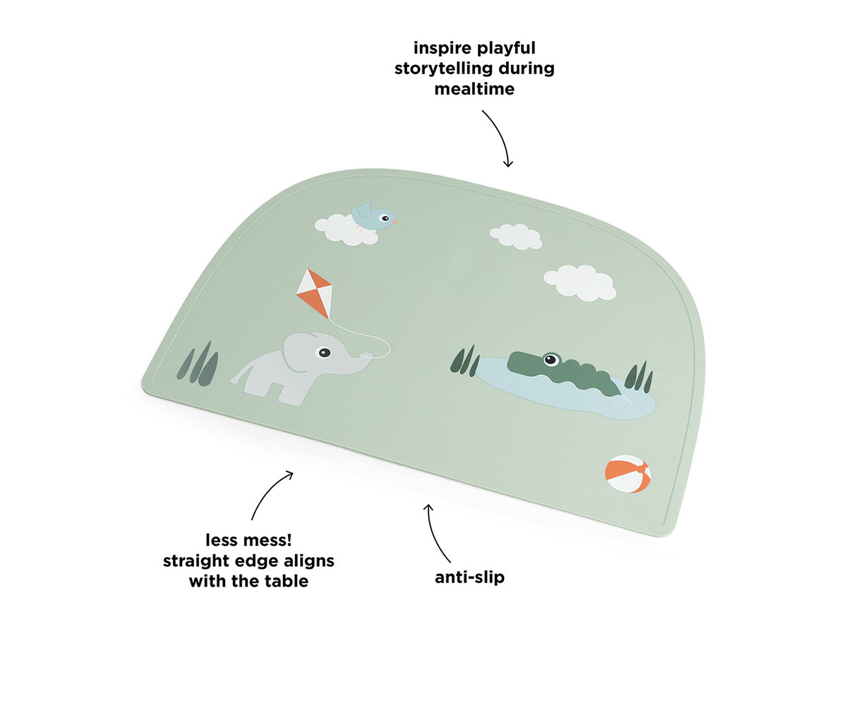 Salvamantel de Silicona Playground Green