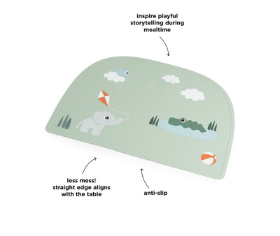 Salvamantel de Silicona Playground Green