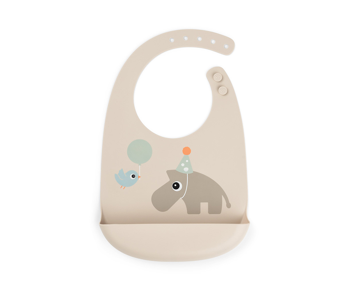 Babero de Silicona Celebration Sand