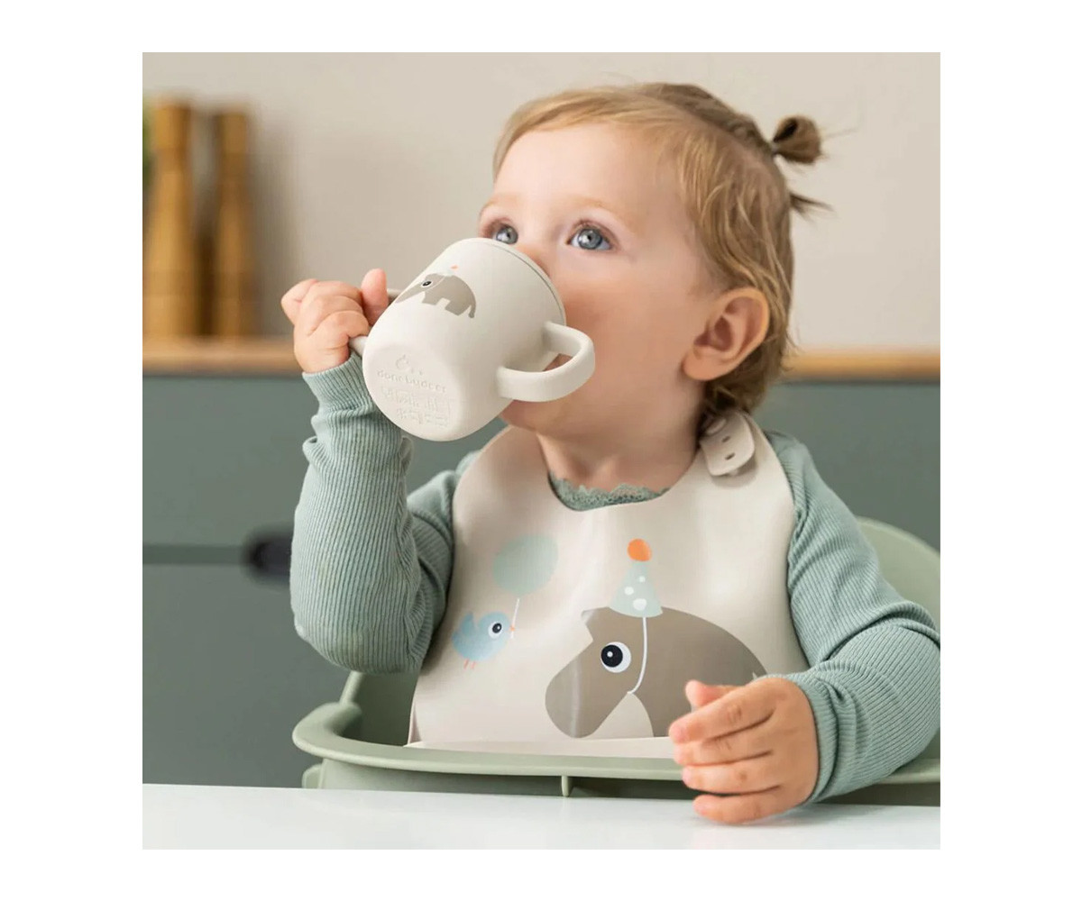 Babero de Silicona Celebration Sand