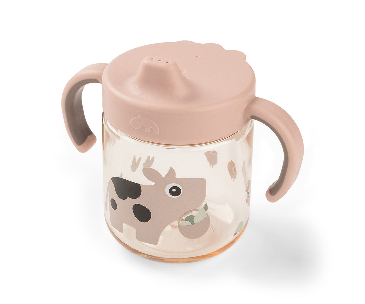 Taza de Aprendizaje Tritán Tiny Farm Powder