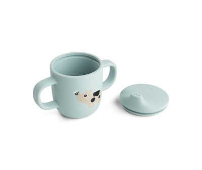 Taza de Aprendizaje Tiny Farm Blue