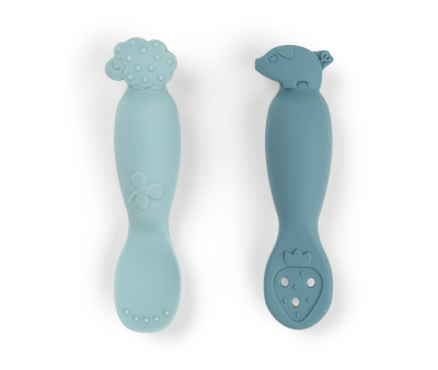 Set de Cucharas de Aprendizaje Tiny Farm Blue