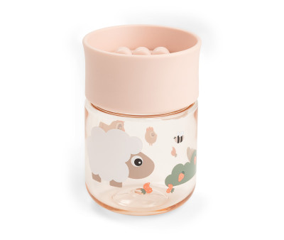 Vaso Antiderrame 360° Tiny Farm Powder