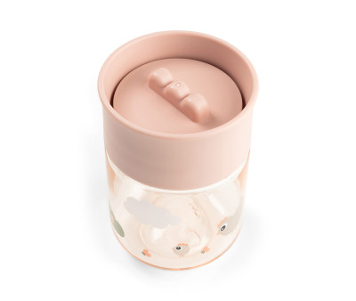 Vaso Antiderrame 360° Tiny Farm Powder