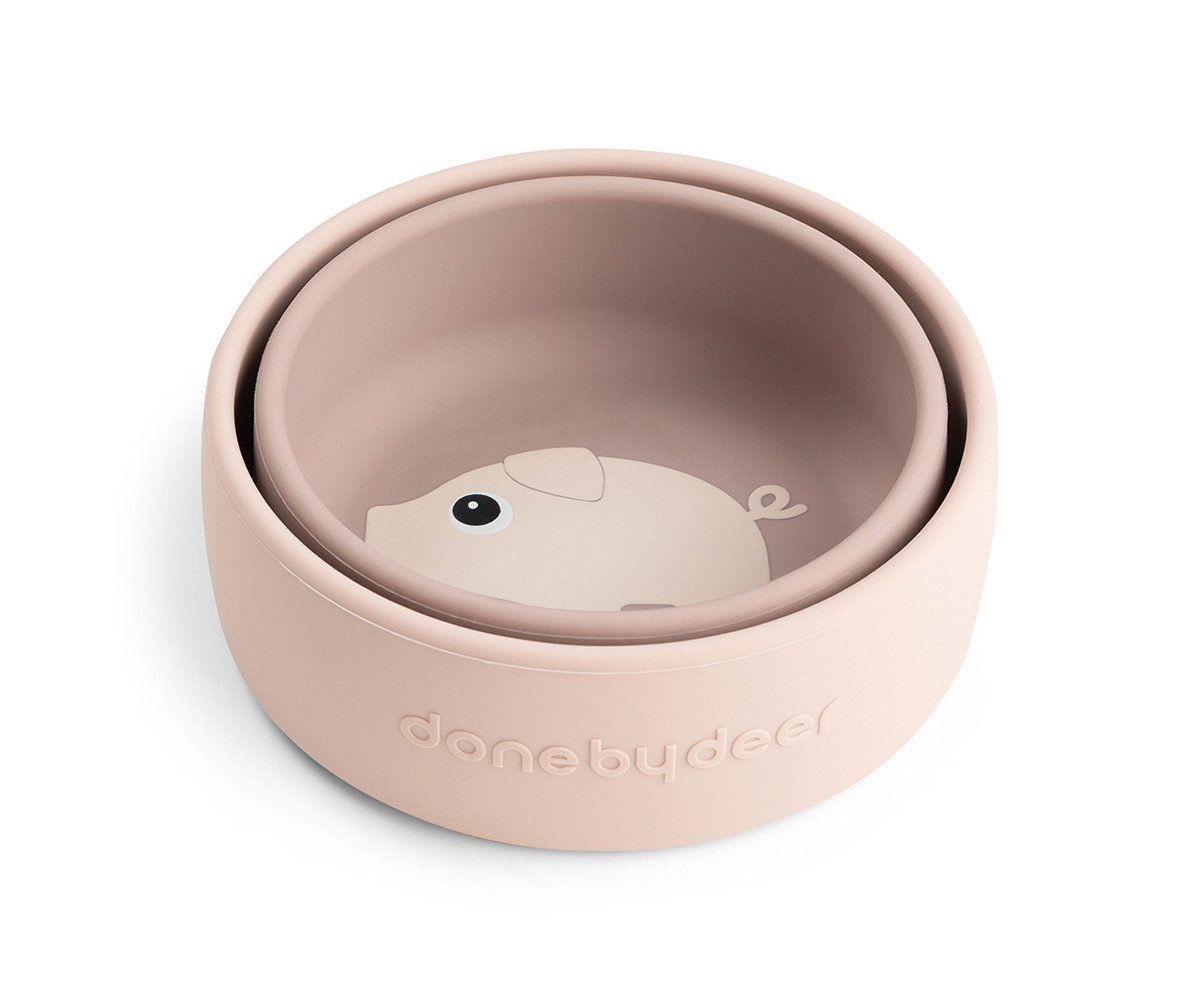 Set 2 Bol de Silicona Pigee Powder