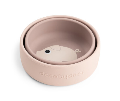 Set 2 Bol de Silicona Pigee Powder