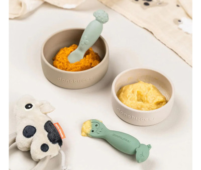 Set de Cucharas de Aprendizaje Tiny Farm Green