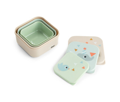 3 Cajitas Almuerzo Celebration Colour Mix