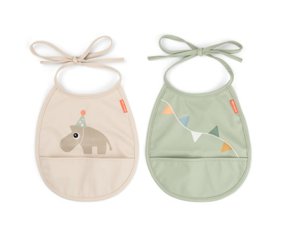 Pack 2 Baberos Pocket Celebration Sand