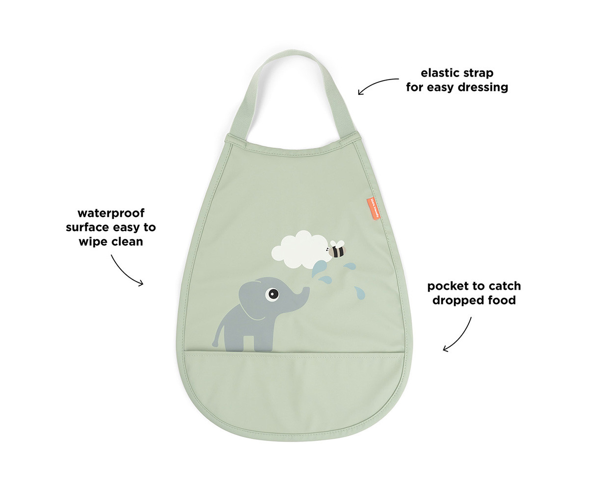 Babero Pull-Over Elphee Green