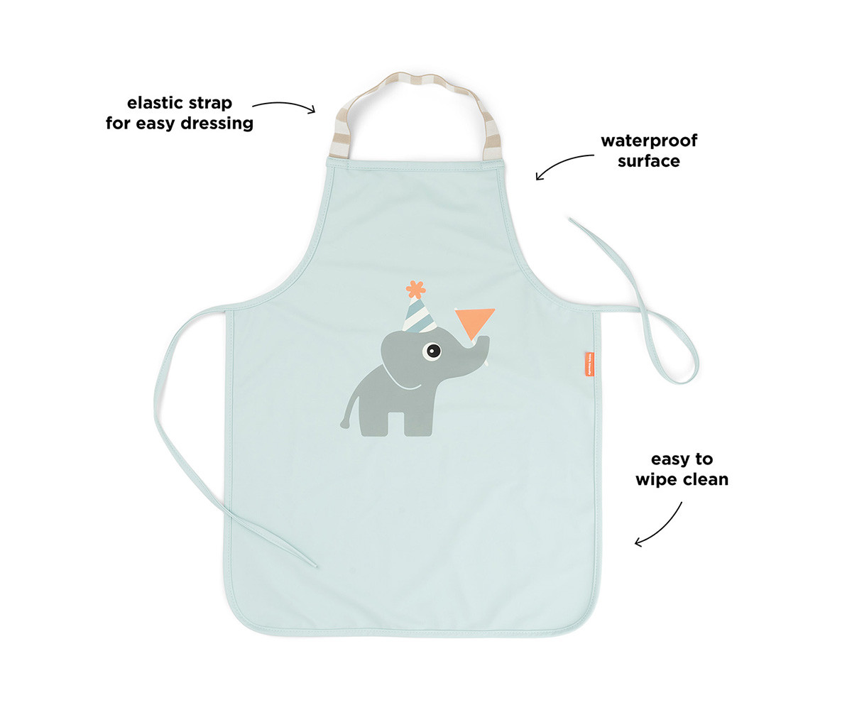 Delantal Impermeable Celebration Blue