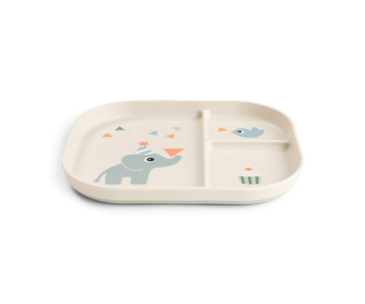 Plato Foodie Compartimentos Celebration Sand