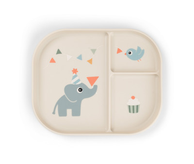 Plato Foodie Compartimentos Celebration Sand