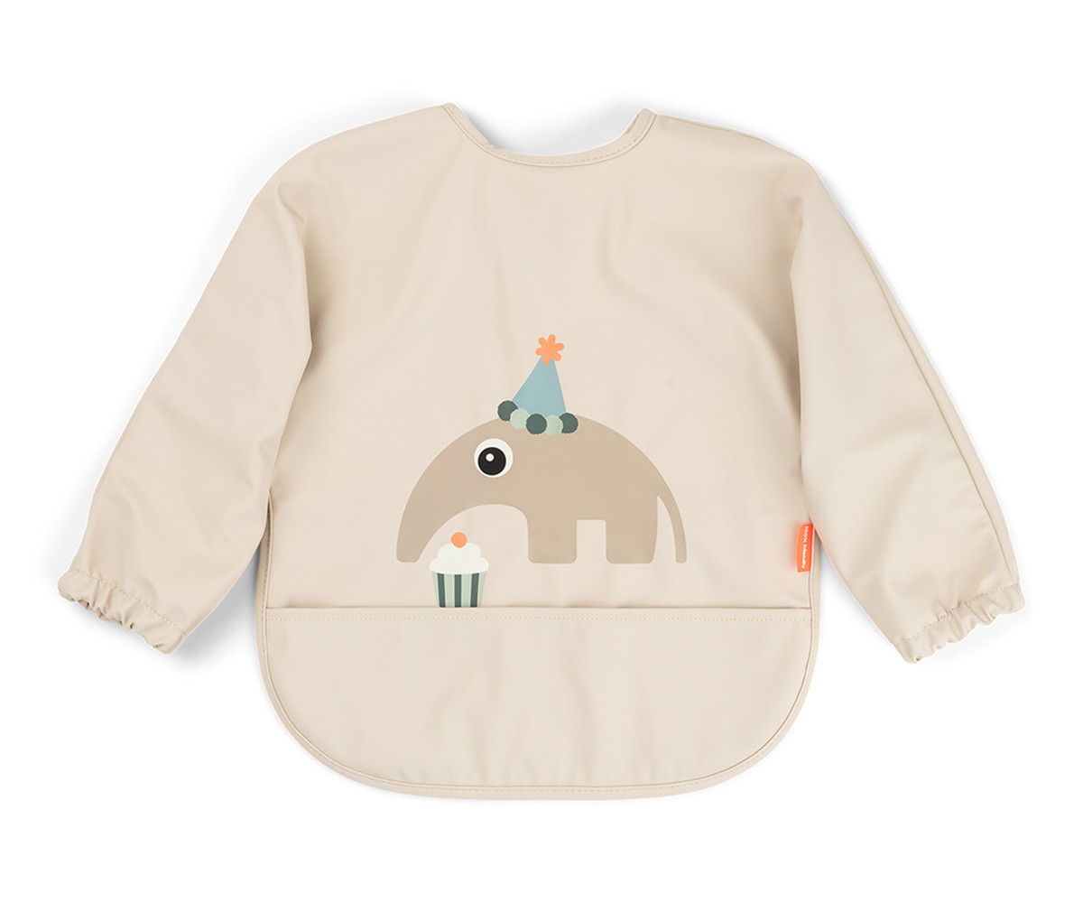 Babero con Mangas Celebration Sand 6-18m Personalizable