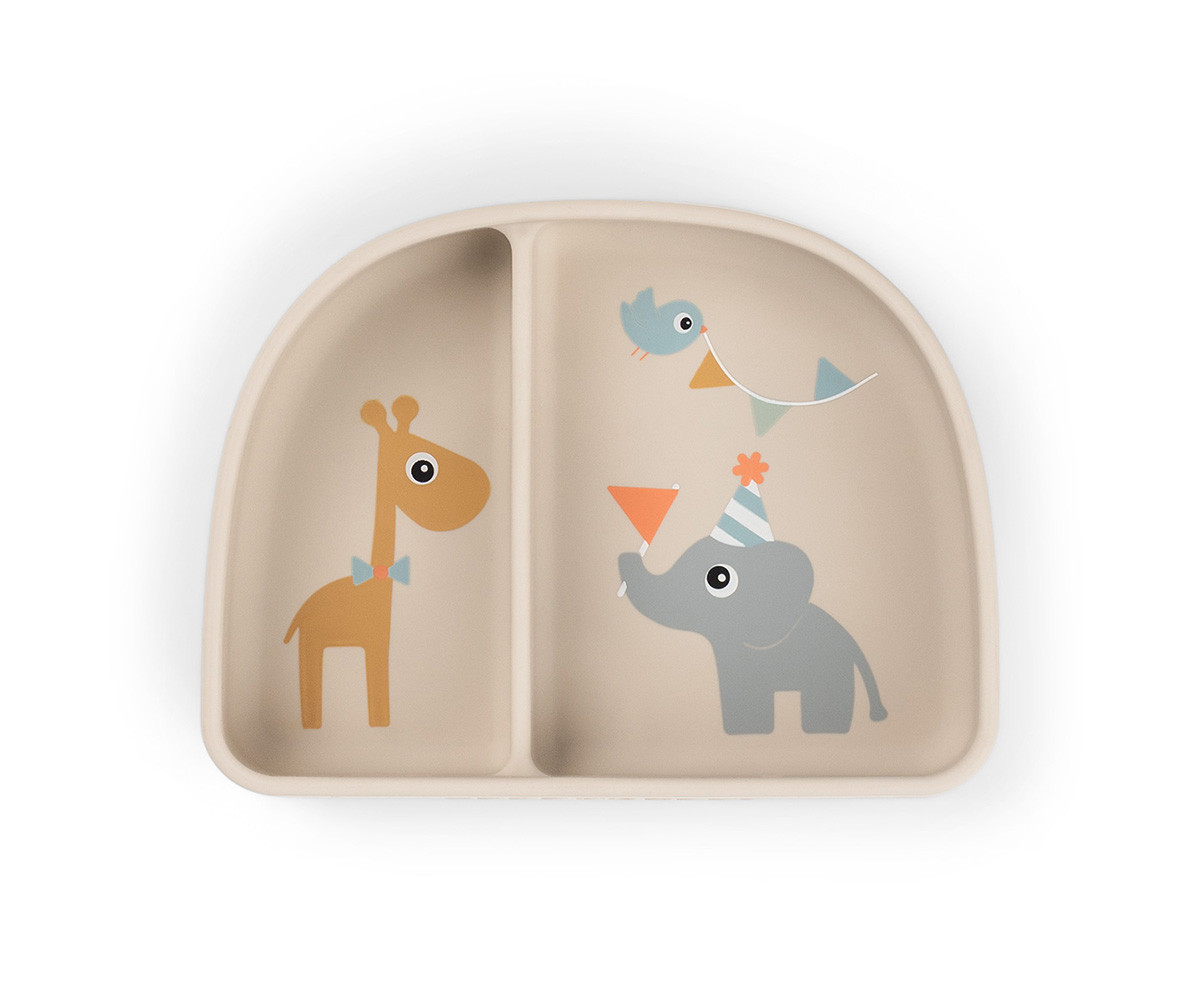 Plato con Compartimentos Stick&Stay Celebration Sand