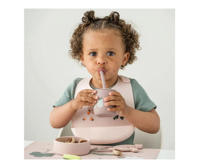 2 Bicchieri con Cannuccia Tiny Farm Powder