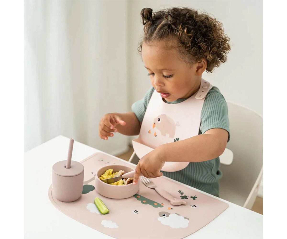 2 Bicchieri con Cannuccia Tiny Farm Powder