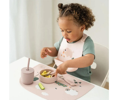 2 Bicchieri con Cannuccia Tiny Farm Powder