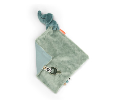 Doudou Chupetero Elphee Blue Personalizable