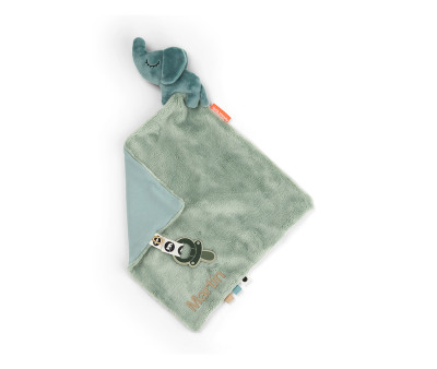 Doudou Chupetero Elphee Blue Personalizable