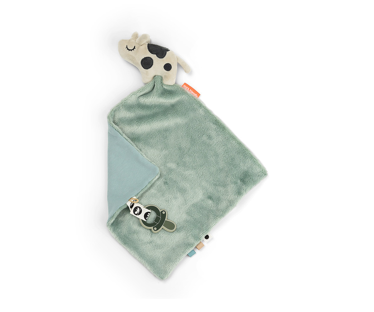 Doudou Chupetero Dotti Blue Personalizable