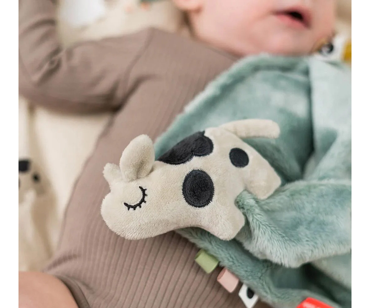 Doudou Chupetero Dotti Blue Personalizable