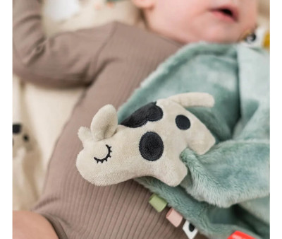 Doudou Chupetero Dotti Blue Personalizable