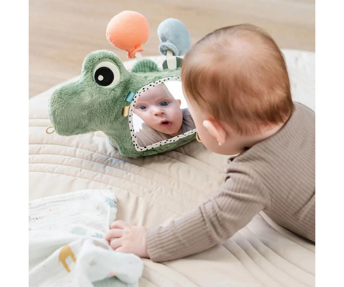 Espejo de Suelo Actividades Sensoriales Croco Green