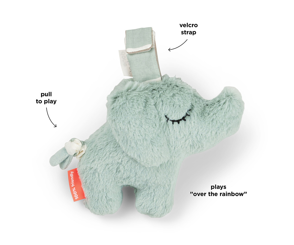 Peluche Musical Elphee Blue