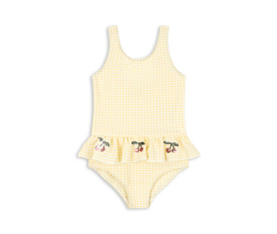 Maillot de Bain Enfant Etta Banana Almond Check