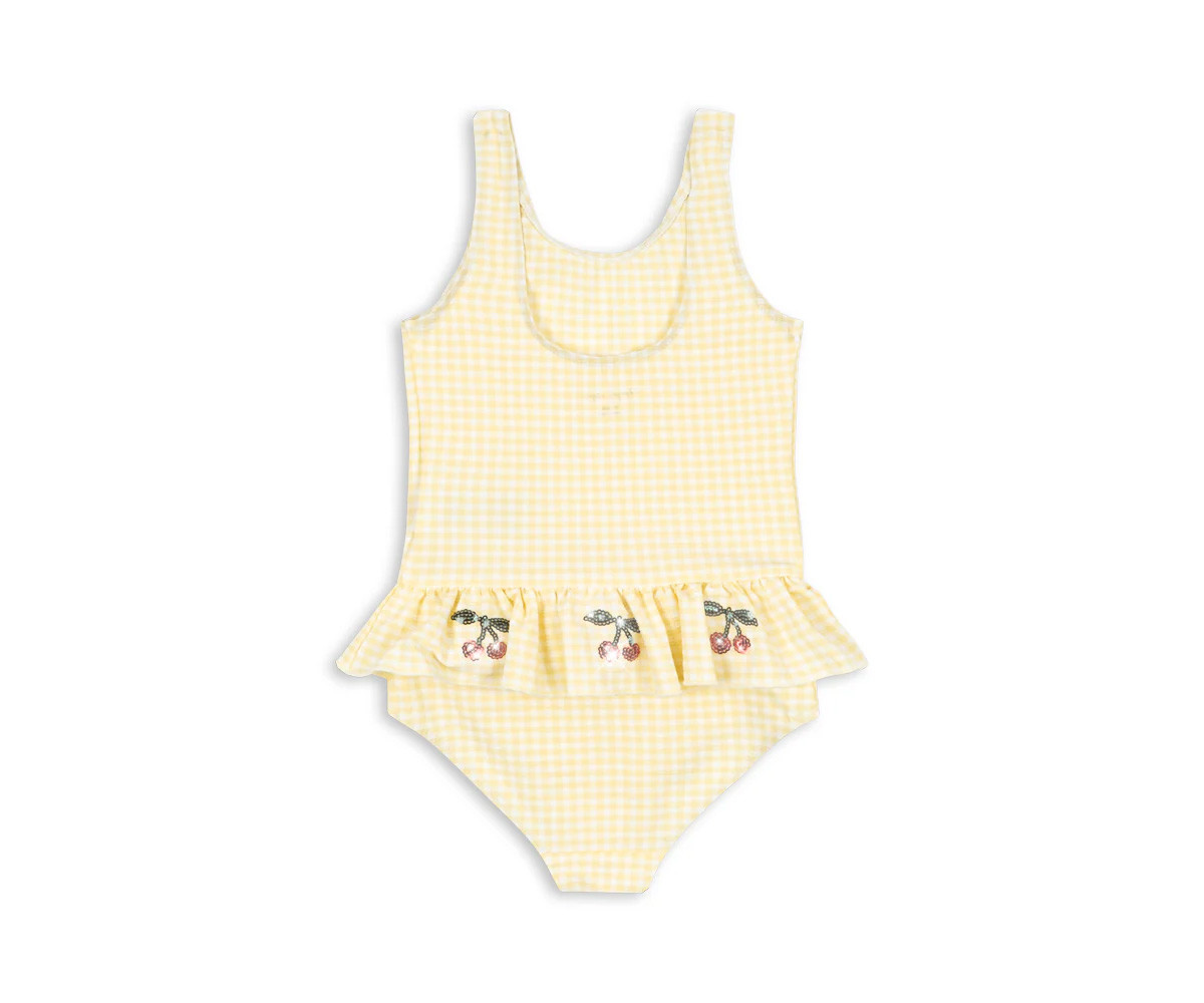 Maillot de Bain Enfant Etta Banana Almond Check