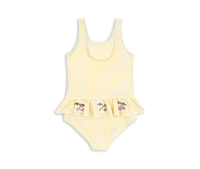 Maillot de Bain Enfant Etta Banana Almond Check