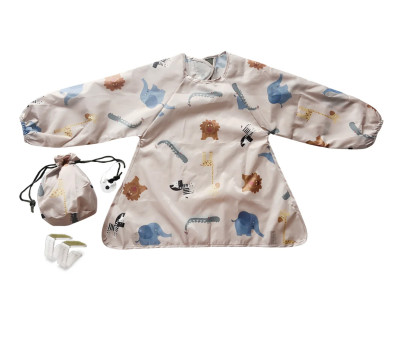 Babero con Mangas Safari