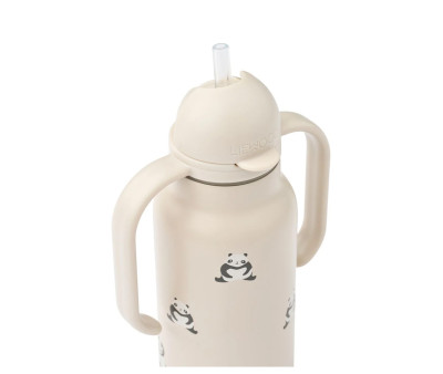 Gourde Isotherme en Acier Kimmie 250 ml Panda/Sandy