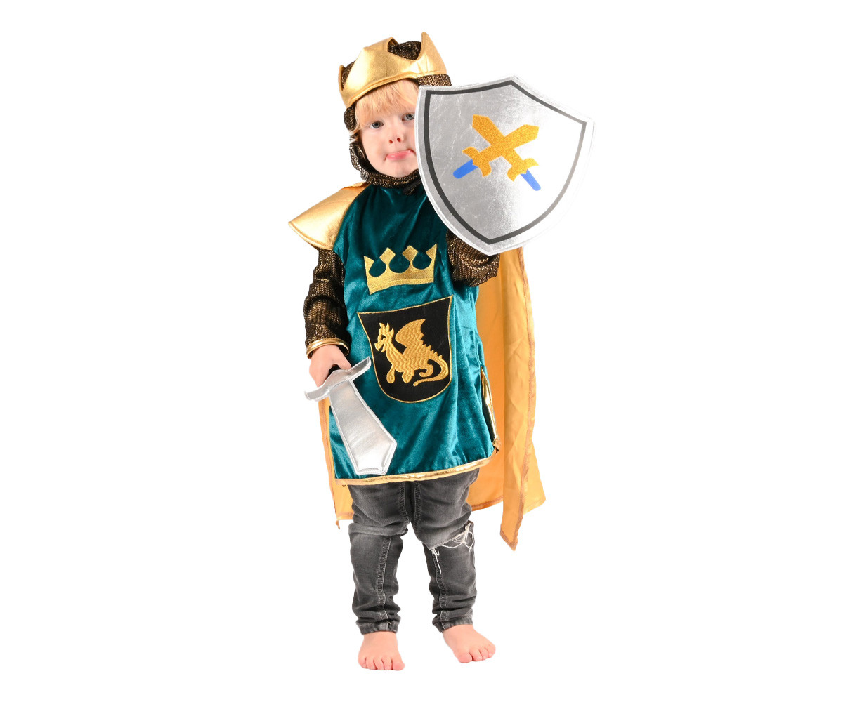 Costume de Chevalier Turquoise