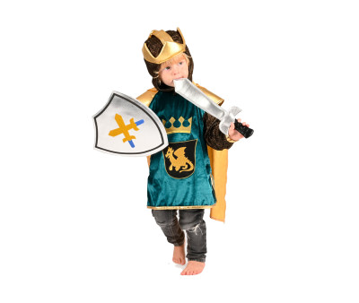Costume de Chevalier Turquoise