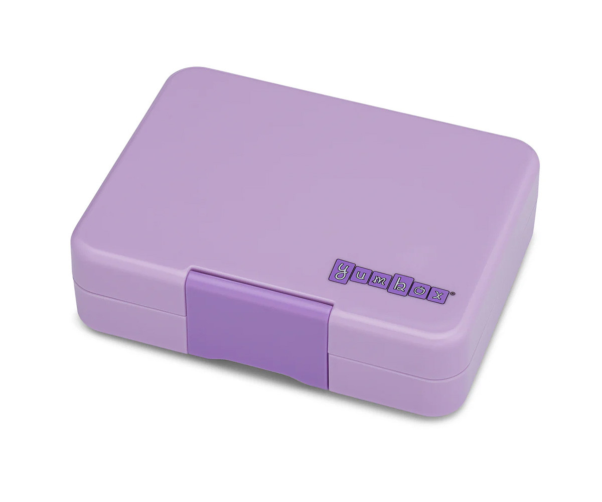 Lunch Box Snack Purple Tray Unicorn 3 Compartments