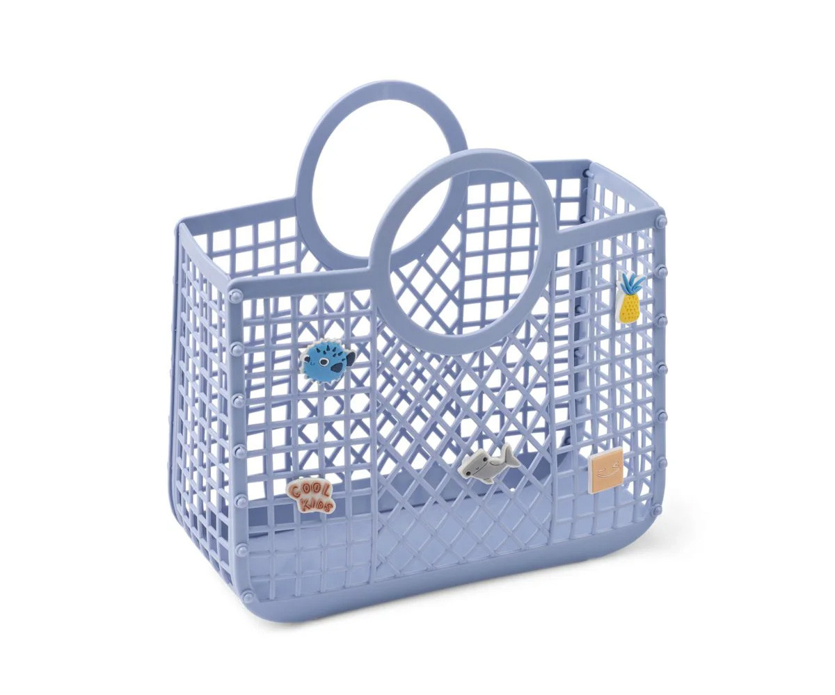 Bolsa Playa Samantha con Charms Dusty Lavender